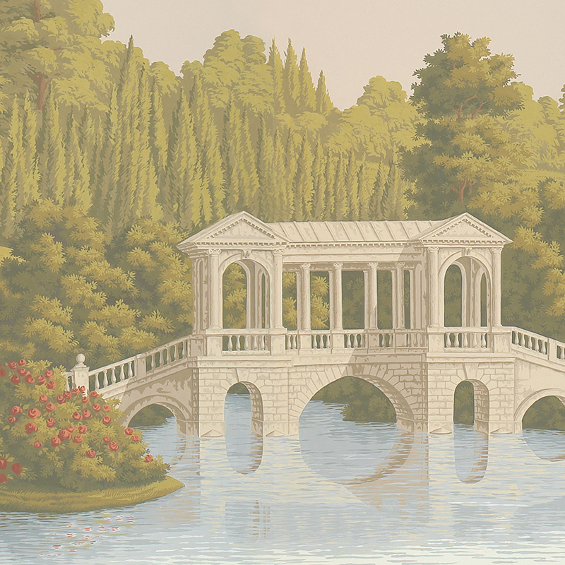 Обои ручная роспись English Landscape Special Colourway on scenic paper 2 Обои ручная роспись English Landscape Special Colourway on scenic paper 2 в Брянске | Loft Concept