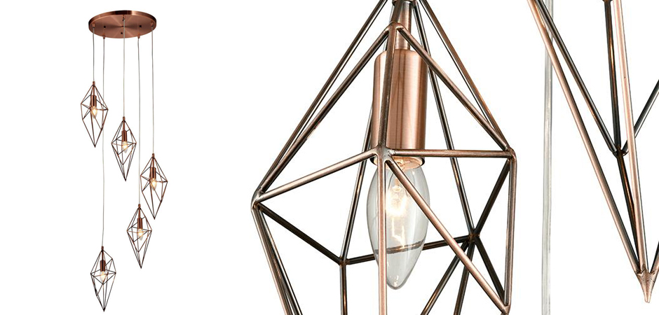 Люстра Volumetric Polygons Copper Люстра Volumetric Polygons Copper - Loft-Concept в Брянске