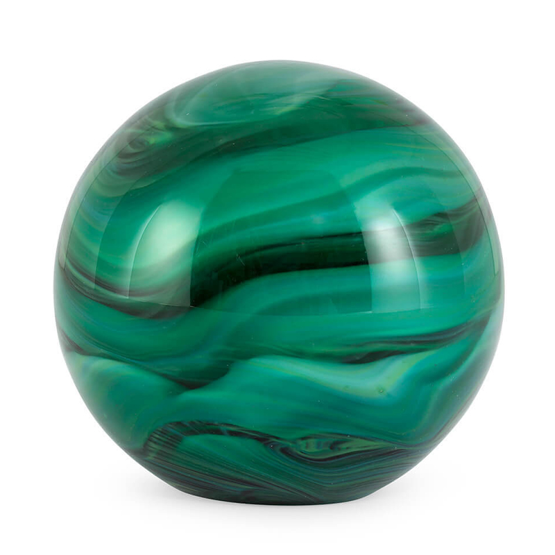 Статуэтка Ball Glass Malaki Изумрудный Статуэтка Ball Glass Malaki Изумрудный в Брянске | Loft Concept