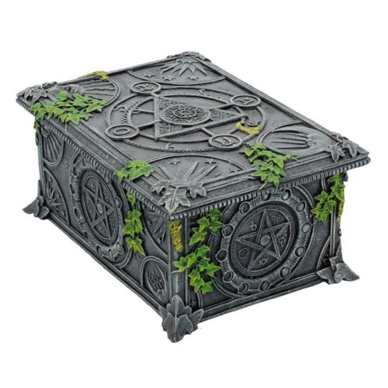 Шкатулка Wiccan Pentagram Серый в Брянске | Loft Concept 