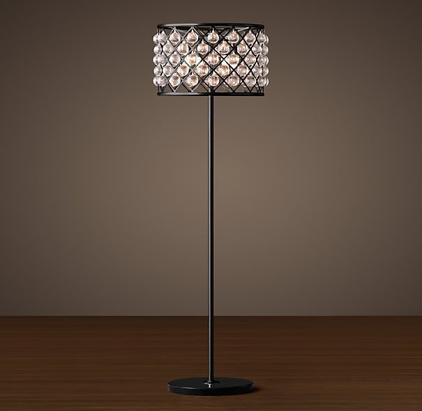 Напольная лампа RH Spencer Floor Lamp Черный в Брянске | Loft Concept 