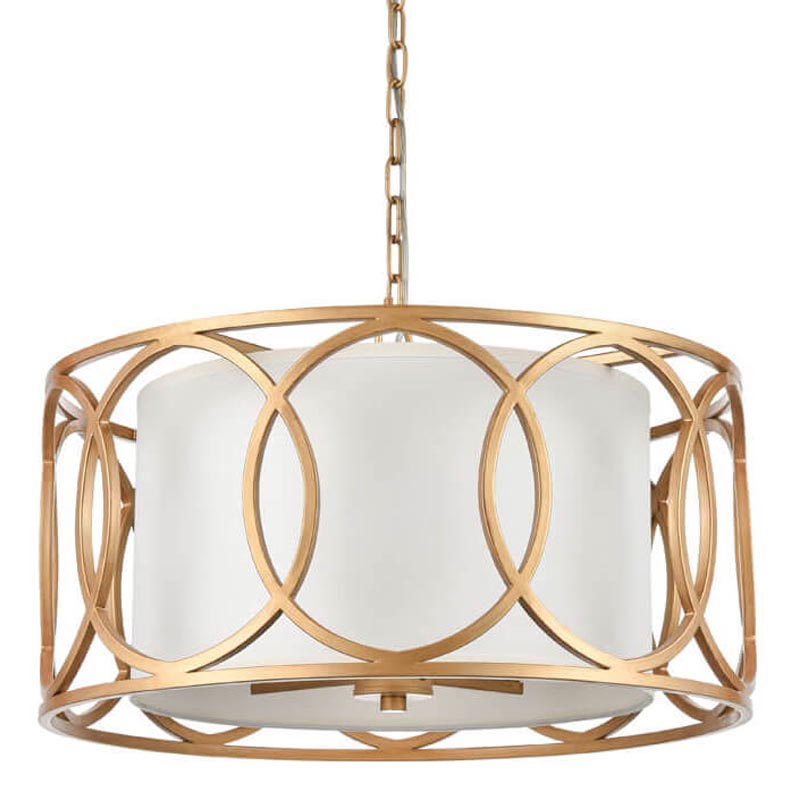 Люстра Anetoun Chandelier Золотой Белый Люстра Anetoun Chandelier Золотой Белый в Брянске | Loft Concept