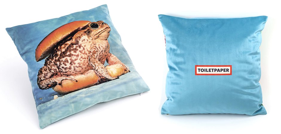 Подушка Seletti Cushion Toad Toiletpaper Подушка Seletti Cushion Toad Toiletpaper - Loft-Concept в Брянске