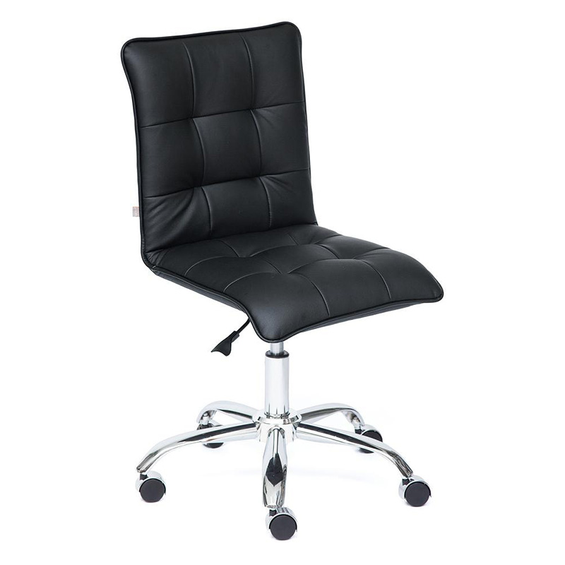 Кресло Deborah eco-leather black Черный Хром Кресло Deborah eco-leather black Черный Хром в Брянске | Loft Concept