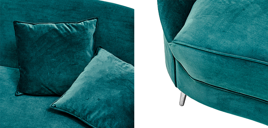 Диван Paulet Sofa Изумрудный велюр Диван Paulet Sofa Изумрудный велюр - Loft-Concept в Брянске