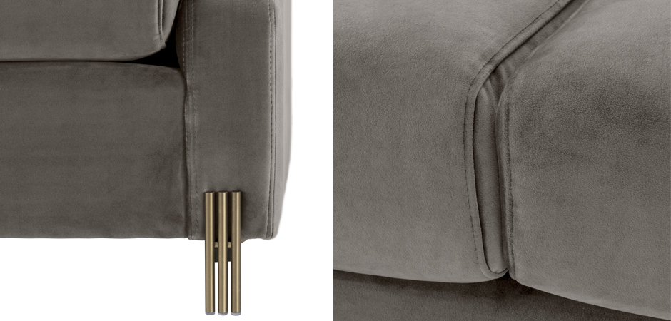 Диван Eichholtz Sofa Candice grey Диван Eichholtz Sofa Candice grey - Loft-Concept в Брянске