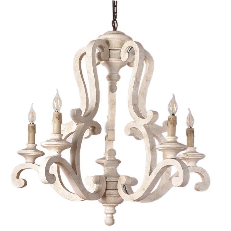Люстра Ivory Provence Chandeliers Бежево-серый Коричневый в Брянске | Loft Concept 