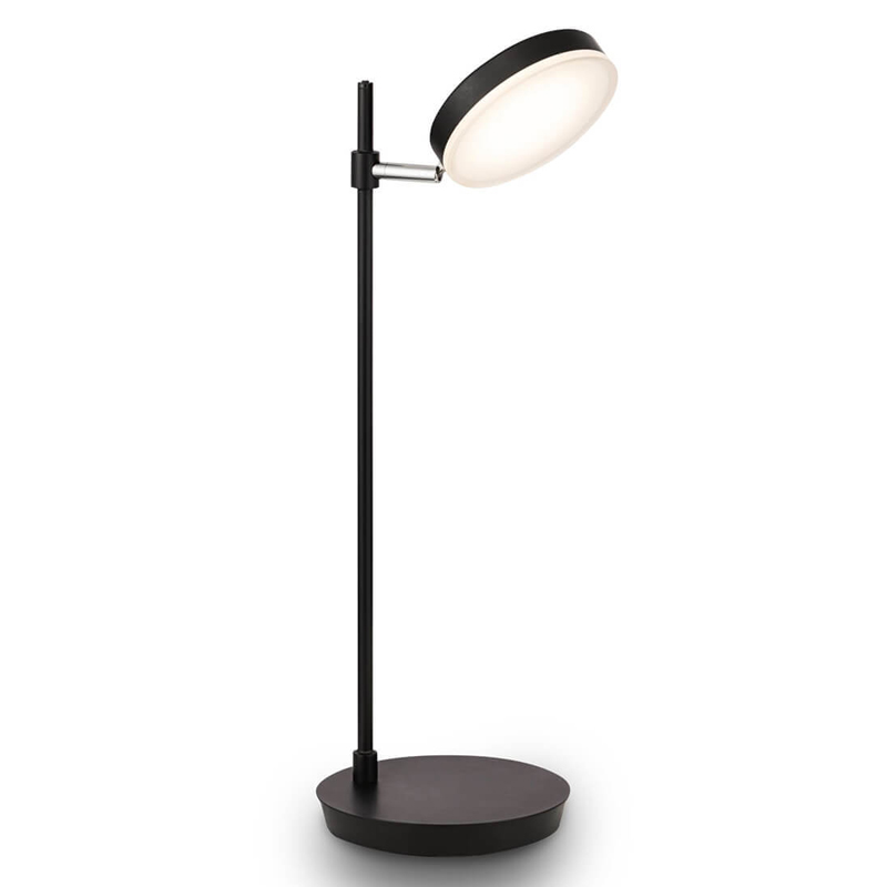 Настольная лампа Maxine Light Table Lamp Черный Белый в Брянске | Loft Concept 