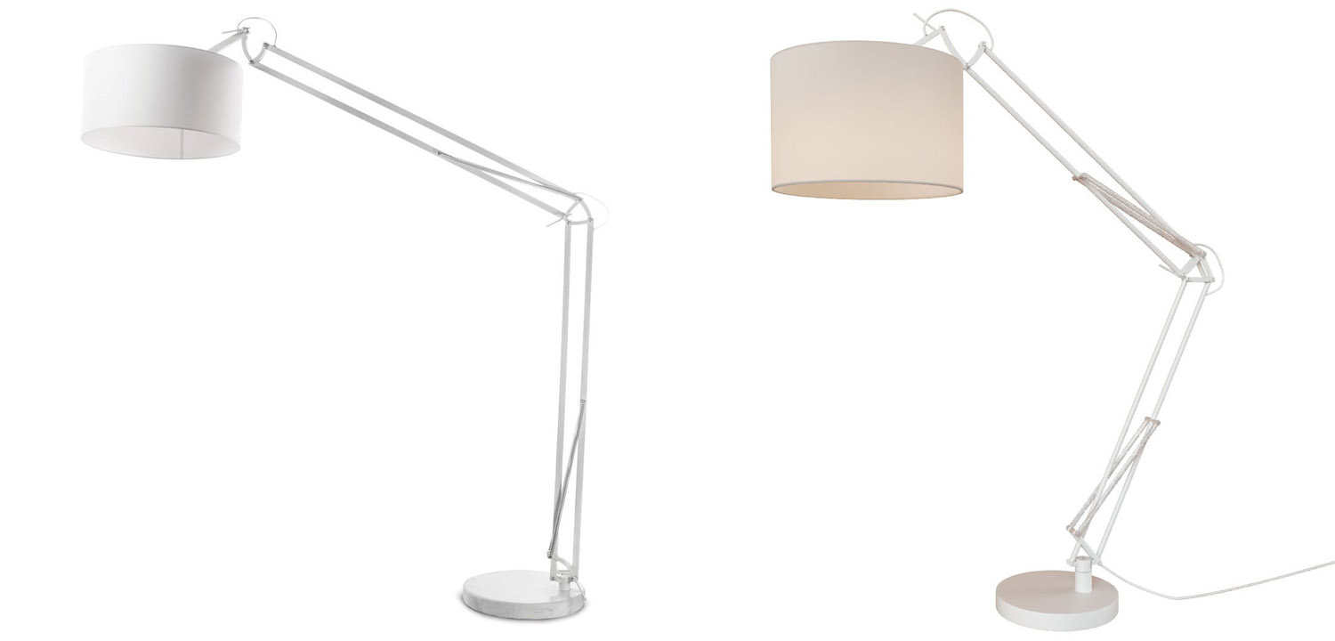 Торшер Garner Floor lamp white - фото
