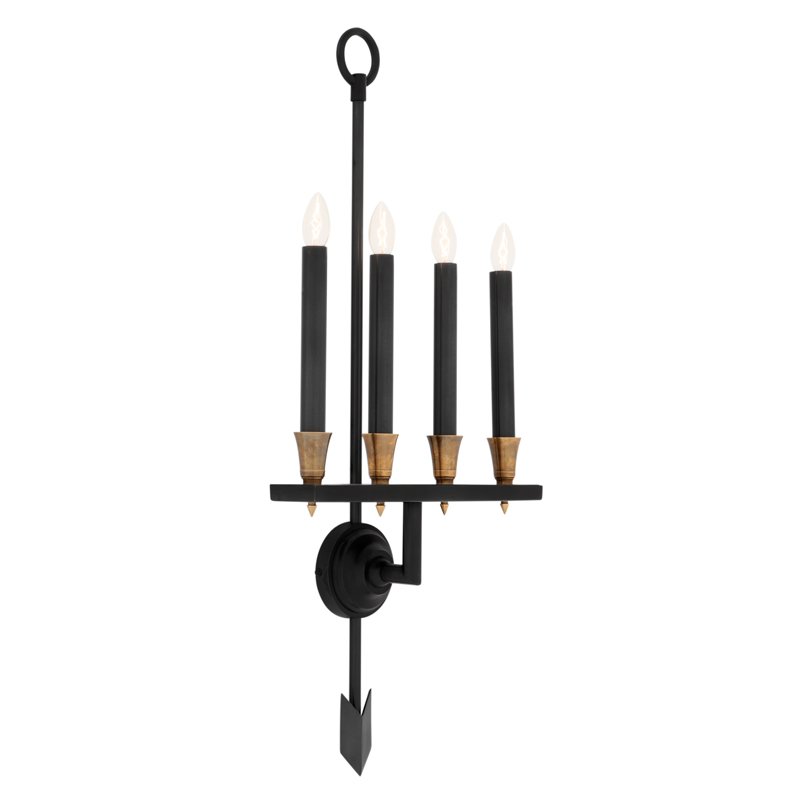 Бра Eichholtz Wall Lamp Gaillard Темная бронза Латунь Античная полированная Бра Eichholtz Wall Lamp Gaillard Темная бронза Латунь Античная полированная в Брянске | Loft Concept