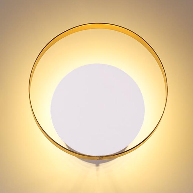 Бра Globo Ocular Sconce Circle White Золотой Белый Бра Globo Ocular Sconce Circle White Золотой Белый в Брянске | Loft Concept
