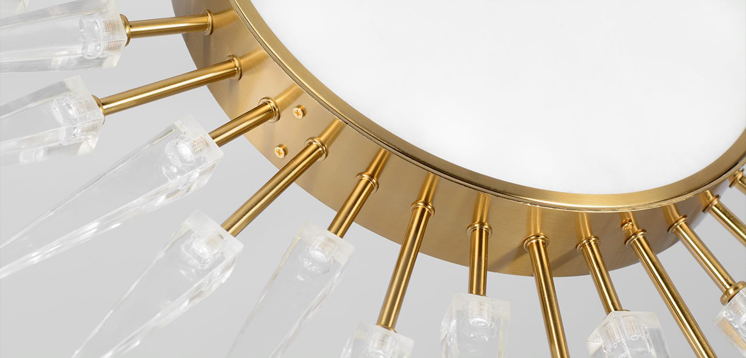 Люстра Chandelier Sun with thorns - фото