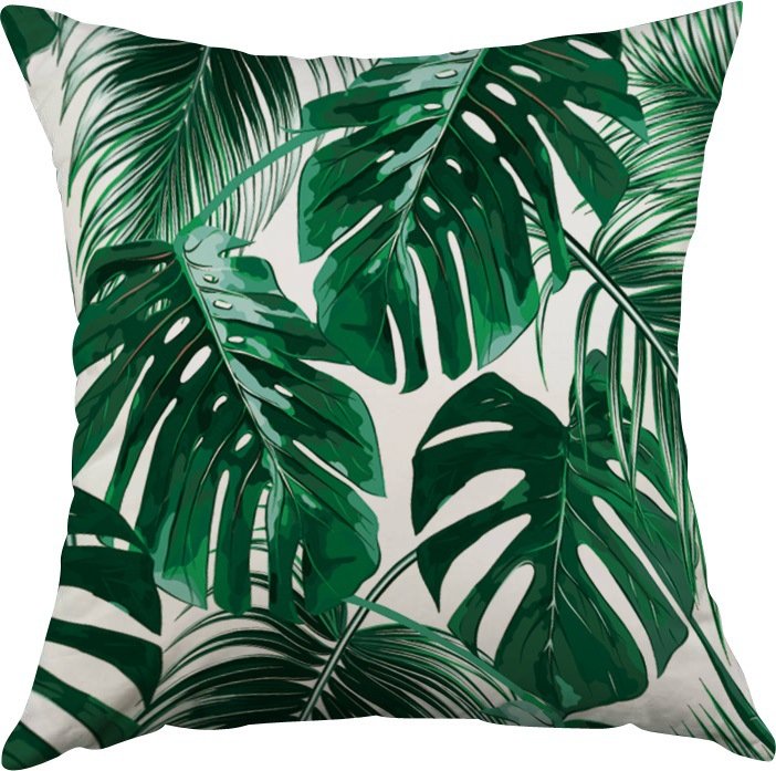 Декоративная подушка Tropics #5 Зеленый Декоративная подушка Tropics #5 Зеленый в Брянске | Loft Concept