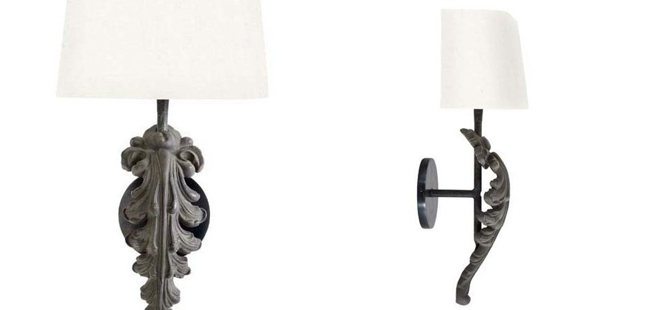 Бра Eichholtz Wall Lamp Beau Site Antique green+White Бра Eichholtz Wall Lamp Beau Site Antique green+White - Loft-Concept в Брянске