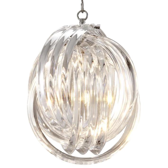 Люстра Chandelier Marco Polo S Прозрачный (Transparent) Никель Люстра Chandelier Marco Polo S Прозрачный (Transparent) Никель в Брянске | Loft Concept