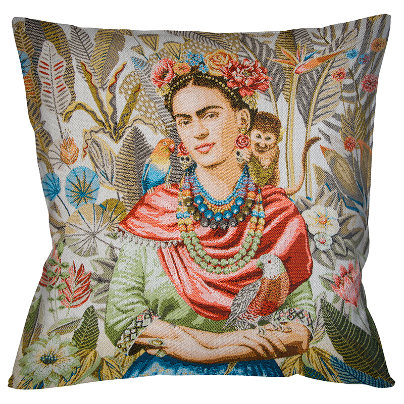Декоративная подушка Frida Kahlo Мульти Декоративная подушка Frida Kahlo Мульти в Брянске | Loft Concept