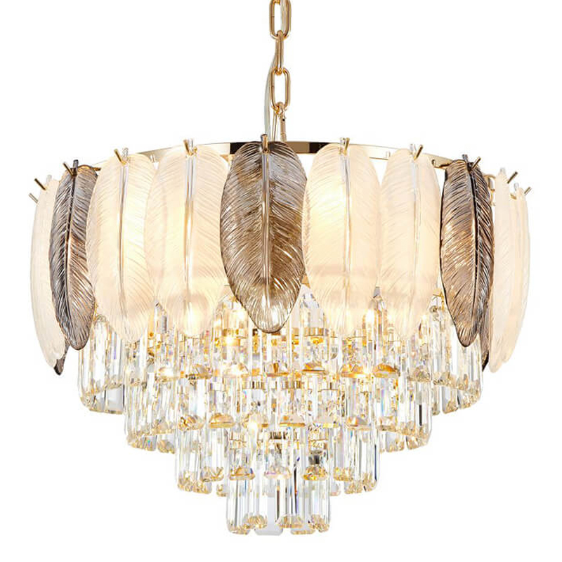 Люстра Crystal in Petals Chandelier 51 Глянцевое золото Люстра Crystal in Petals Chandelier 51 Глянцевое золото в Брянске | Loft Concept