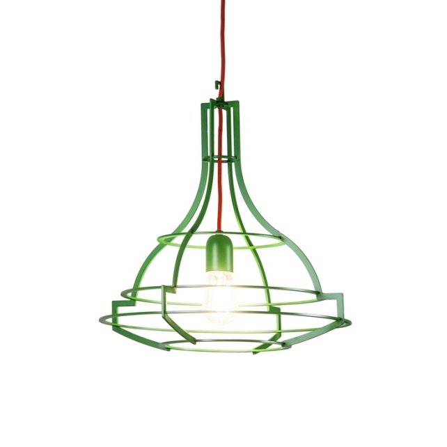 Подвесной светильник The Slims Pendant Green Зеленый Подвесной светильник The Slims Pendant Green Зеленый в Брянске | Loft Concept