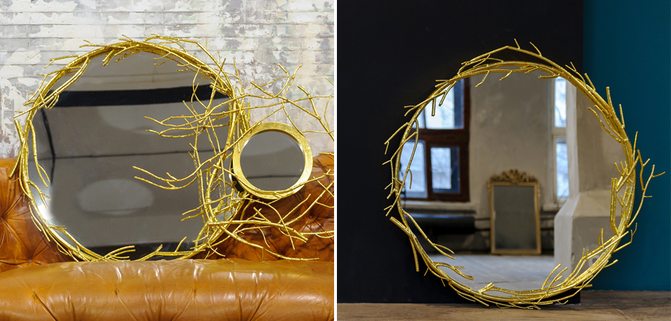 Зеркало Branch Wreath Mirror Зеркало Branch Wreath Mirror - Loft-Concept в Брянске