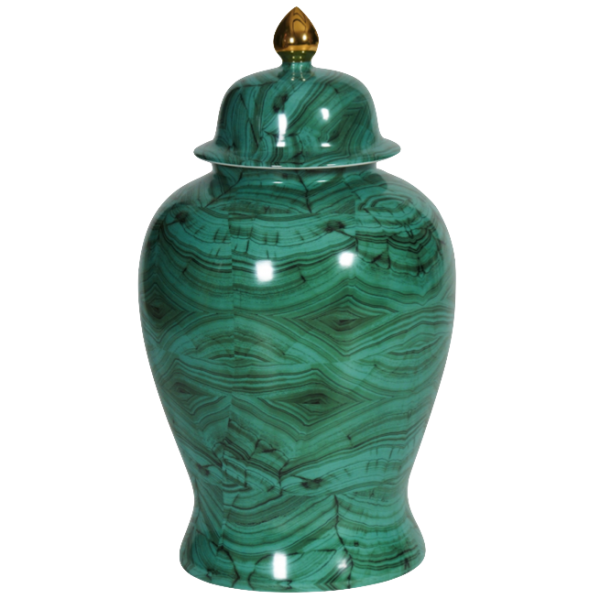 Ваза с крышкой Malachite Vase Малахит Ваза с крышкой Malachite Vase Малахит в Брянске | Loft Concept