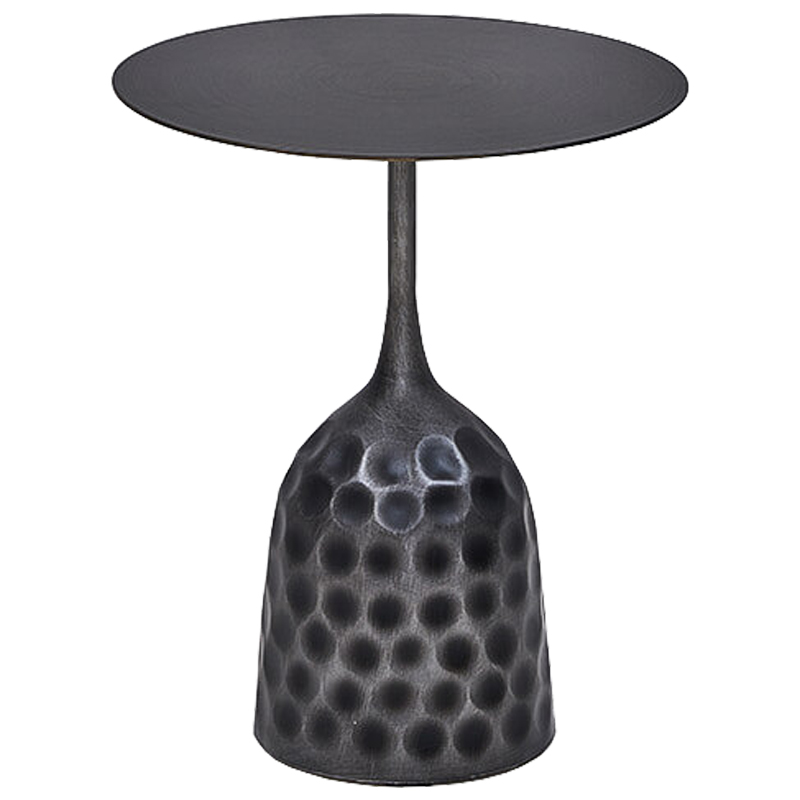 Приставной стол Cluster Surface Dark Nickel Side Table Графит в Брянске | Loft Concept 