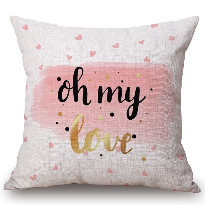 Декоративная подушка Oh my love Декоративная подушка Oh my love в Брянске | Loft Concept
