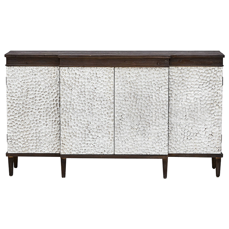 Комод Kekepania chest of drawers Белый Коричневый Комод Kekepania chest of drawers Белый Коричневый в Брянске | Loft Concept