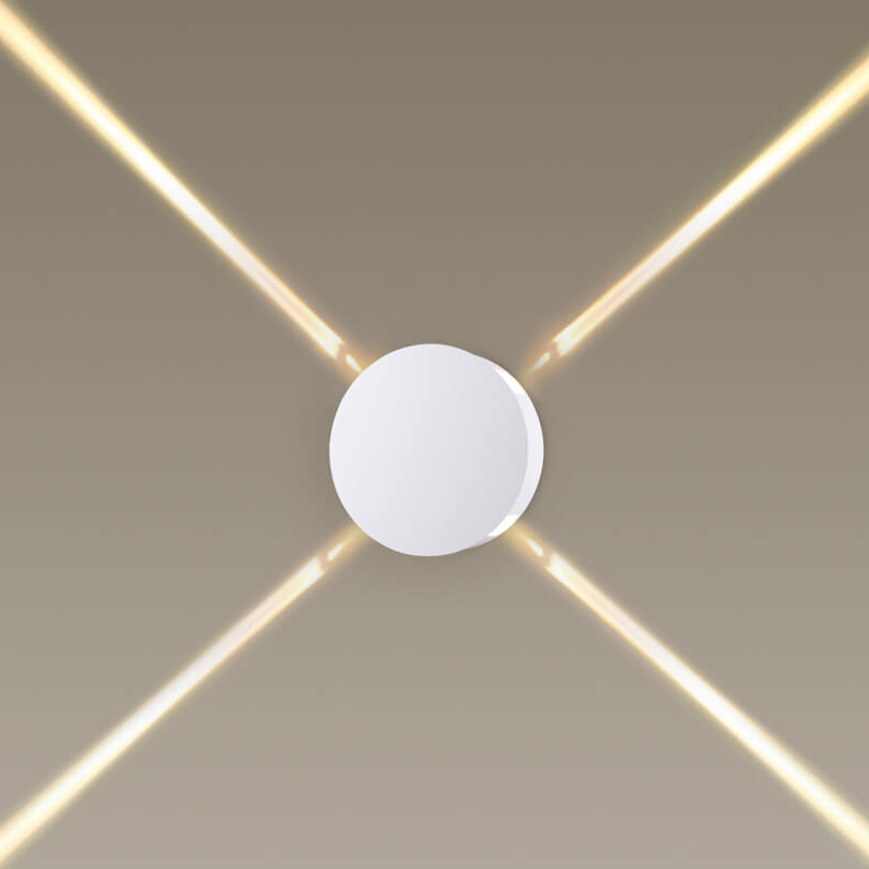 Спот Jedi Beam Sconce Circle white Белый Спот Jedi Beam Sconce Circle white Белый в Брянске | Loft Concept