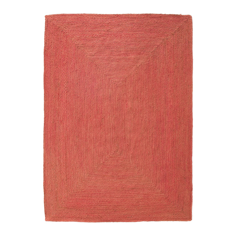 Ковер Rectangular Carpet red 100% джут Красный Ковер Rectangular Carpet red 100% джут Красный в Брянске | Loft Concept