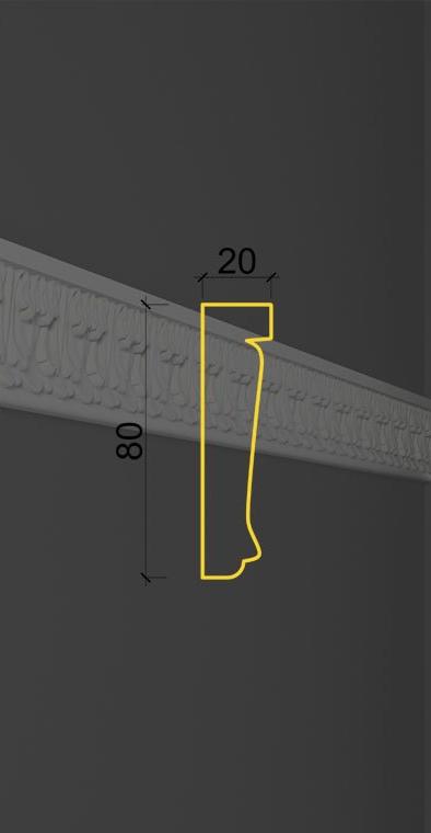 Молдинг с орнаментом MO-31 в Брянске