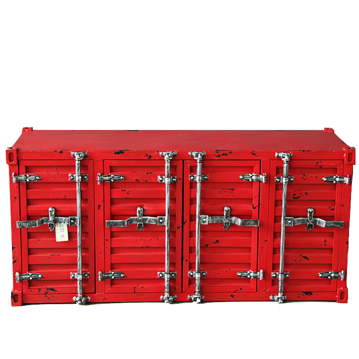 Буфет Sea Container 4 двери Красный Оранжевый Желтый Черный Белый Серый Синий Зеленый Голубой Бирюзовый в Брянске | Loft Concept 