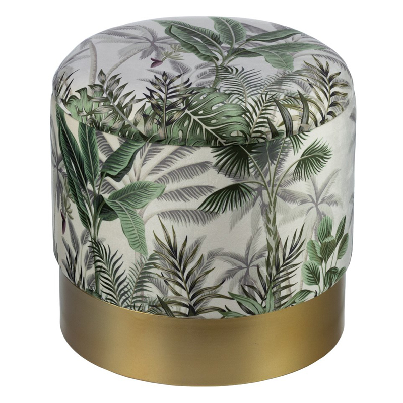 Пуф Tropics Furniture Золотой Зеленый шалфей Малахит (зеленый) Зеленый Пуф Tropics Furniture Золотой Зеленый шалфей Малахит (зеленый) Зеленый в Брянске | Loft Concept