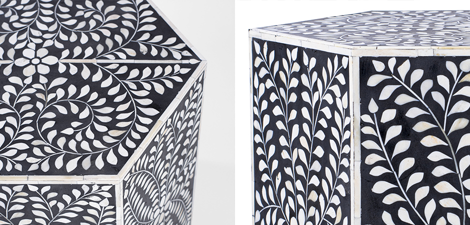 Табурет Inlaid Bone Hexagon Табурет Inlaid Bone Hexagon - Loft-Concept в Брянске