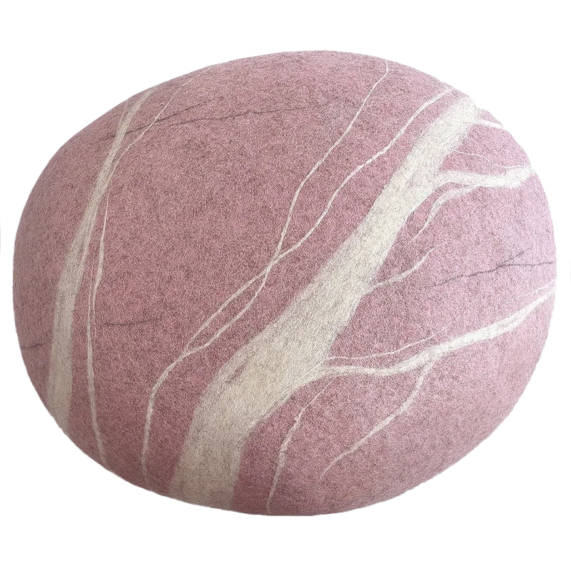 Пуф - Розовый Камень PINK DREAM Розовый Белый Пуф - Розовый Камень PINK DREAM Розовый Белый в Брянске | Loft Concept