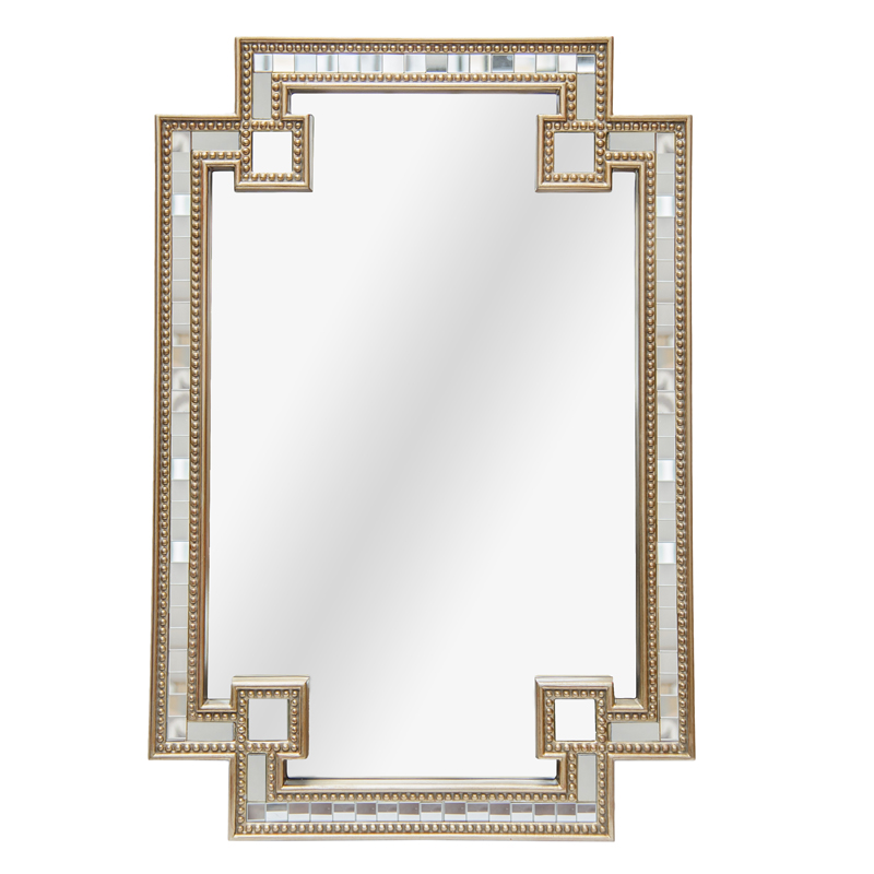 Зеркало Wallace Mirror gold edging Золотой Зеркало Wallace Mirror gold edging Золотой в Брянске | Loft Concept