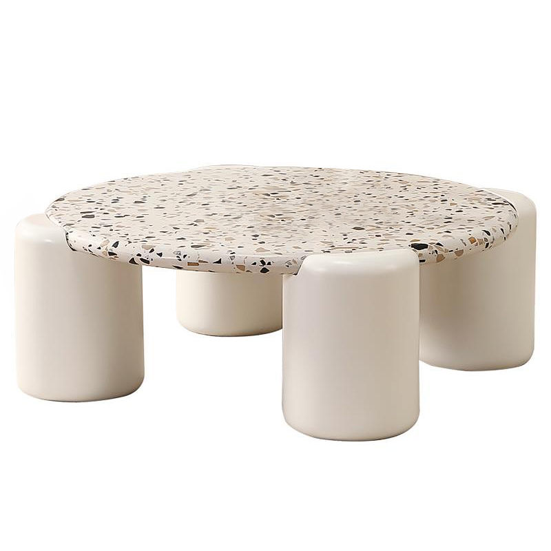 Кофейный стол Page Marble Coffee Table Бежевый Коричневый Кофейный стол Page Marble Coffee Table Бежевый Коричневый в Брянске | Loft Concept