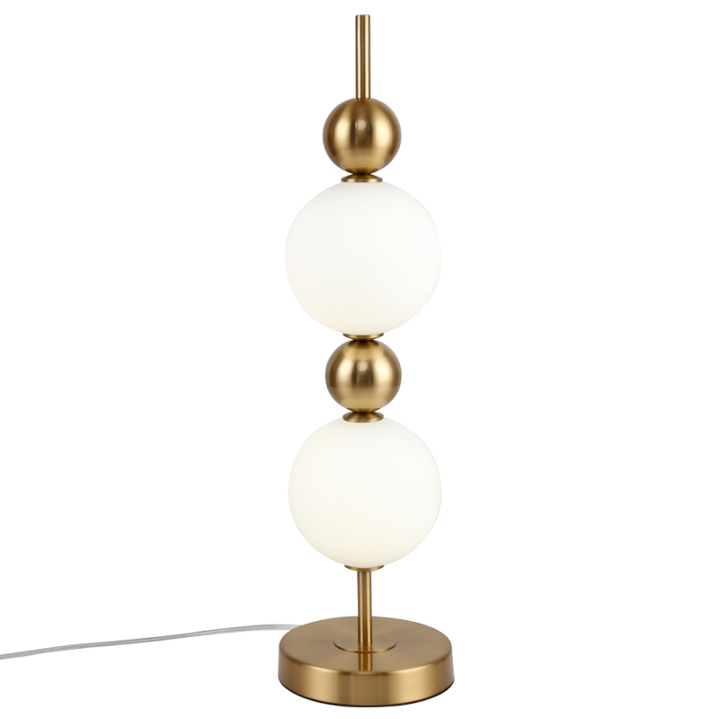 Настольная лампа PEARLS SUSPENSION Белый Латунь в Брянске | Loft Concept 