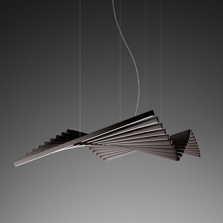 Люстра Vibia Rhythm Horizontal Черный Люстра Vibia Rhythm Horizontal Черный в Брянске | Loft Concept