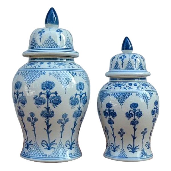 Ваза с крышкой Ceramo Светло-голубой Ваза с крышкой Ceramo Светло-голубой в Брянске | Loft Concept