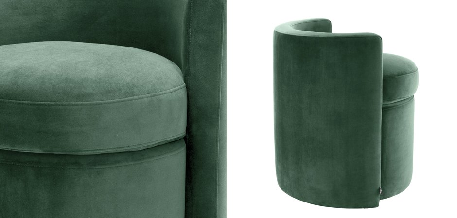 Кресло Eichholtz Stool Arcadia dark green Кресло Eichholtz Stool Arcadia dark green - Loft-Concept в Брянске
