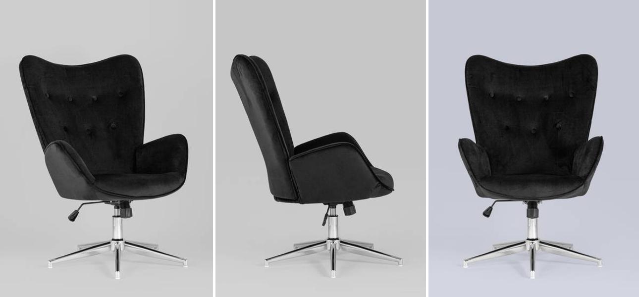 Кресло офисное Bacchus цвет черный - фото