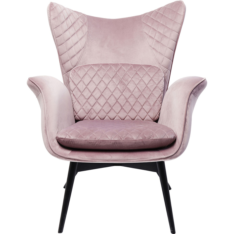 Кресло Pink Velvet Throne Розовый Кресло Pink Velvet Throne Розовый в Брянске | Loft Concept