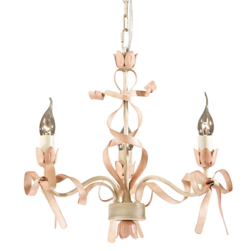 Люстра Kinder rosset 3 Less Dirty Rose Кремовый Люстра Kinder rosset 3 Less Dirty Rose Кремовый в Брянске | Loft Concept