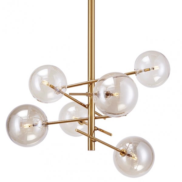 Люстра Bolle hanging lamp Gallotti & radice Латунь Люстра Bolle hanging lamp Gallotti & radice Латунь в Брянске | Loft Concept