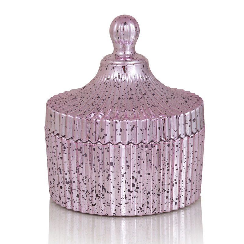 Шкатулка Glass Vessel With Lid розовая Розовый Шкатулка Glass Vessel With Lid розовая Розовый в Брянске | Loft Concept
