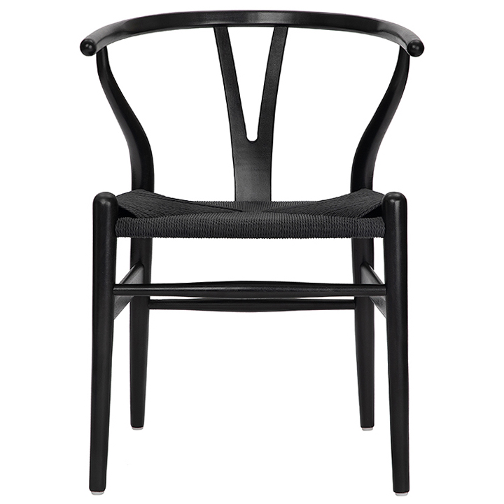 Стул Wish Bone Chair Черный Стул Wish Bone Chair Черный в Брянске | Loft Concept