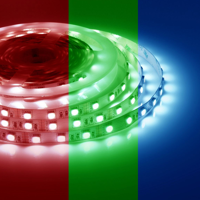 Светодиодная лента 14,4W/m 60LED/m 5050SMD разноцветная 5M Белый Светодиодная лента 14,4W/m 60LED/m 5050SMD разноцветная 5M Белый в Брянске | Loft Concept