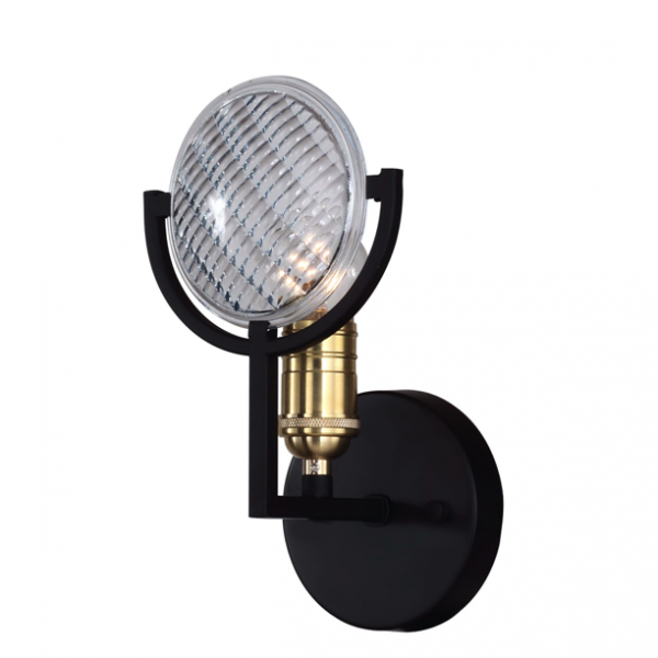 Бра RH Gaslight Lens Sconce 1 Черный Бра RH Gaslight Lens Sconce 1 Черный в Брянске | Loft Concept