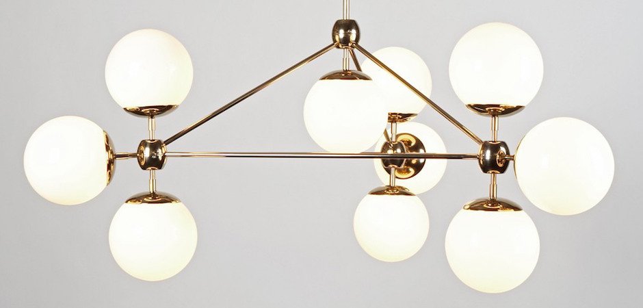 Люстра Modo Chandelier White Glass Люстра Modo Chandelier White Glass - Loft-Concept в Брянске