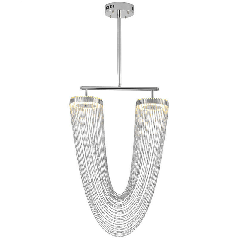 Люстра Otero Silver Larose Guyon Серебряный Люстра Otero Silver Larose Guyon Серебряный в Брянске | Loft Concept